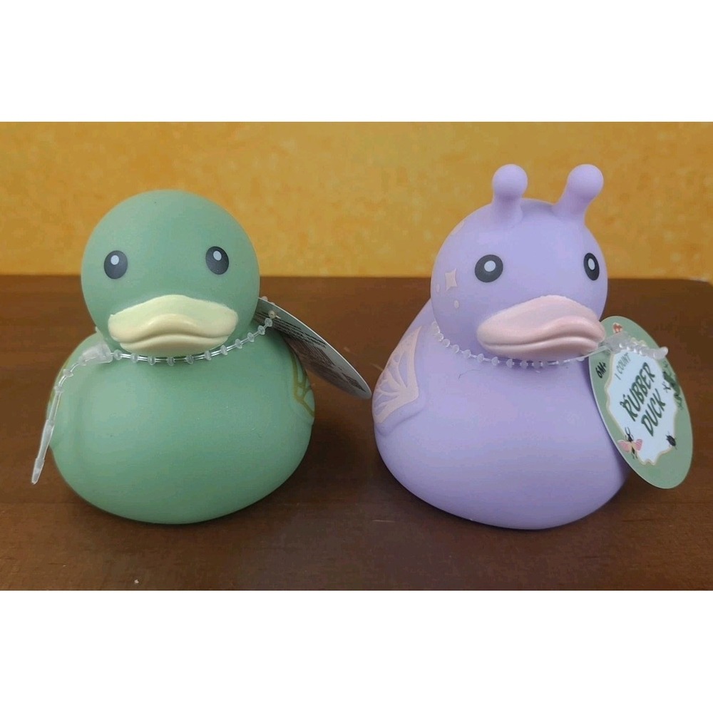 Target Bullseye Playground Summer Rubber Duck Lot Of 2 Firefly And Fairy 2025 - Picture 3 of 11
